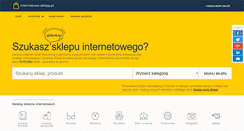 Desktop Screenshot of internetowe-sklepy.pl